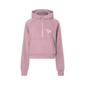 TM Cropped Half-Zip Hoodie
