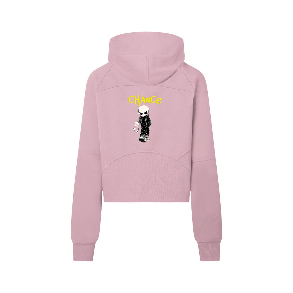 TM Cropped Half-Zip Hoodie