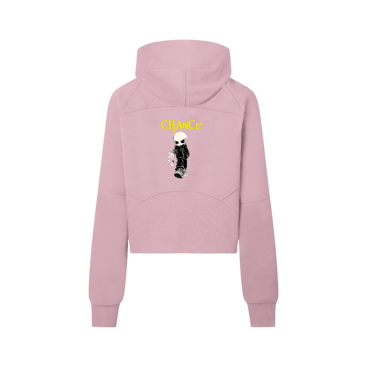 TM Cropped Half-Zip Hoodie