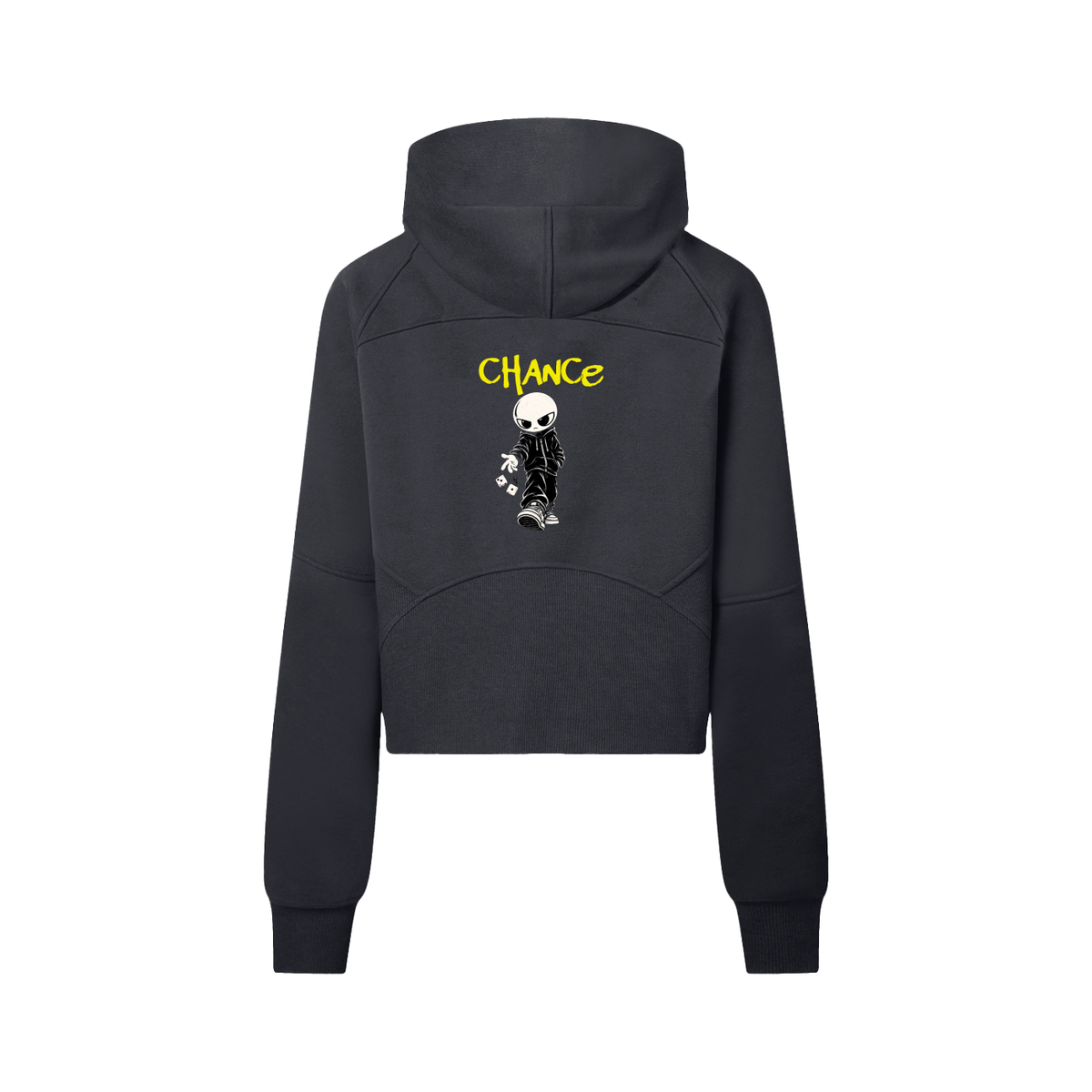 TM Cropped Half-Zip Hoodie